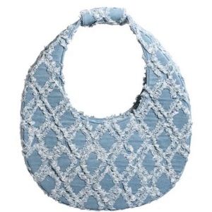 RUN THE WORLD DENIM PURSE In DENIM